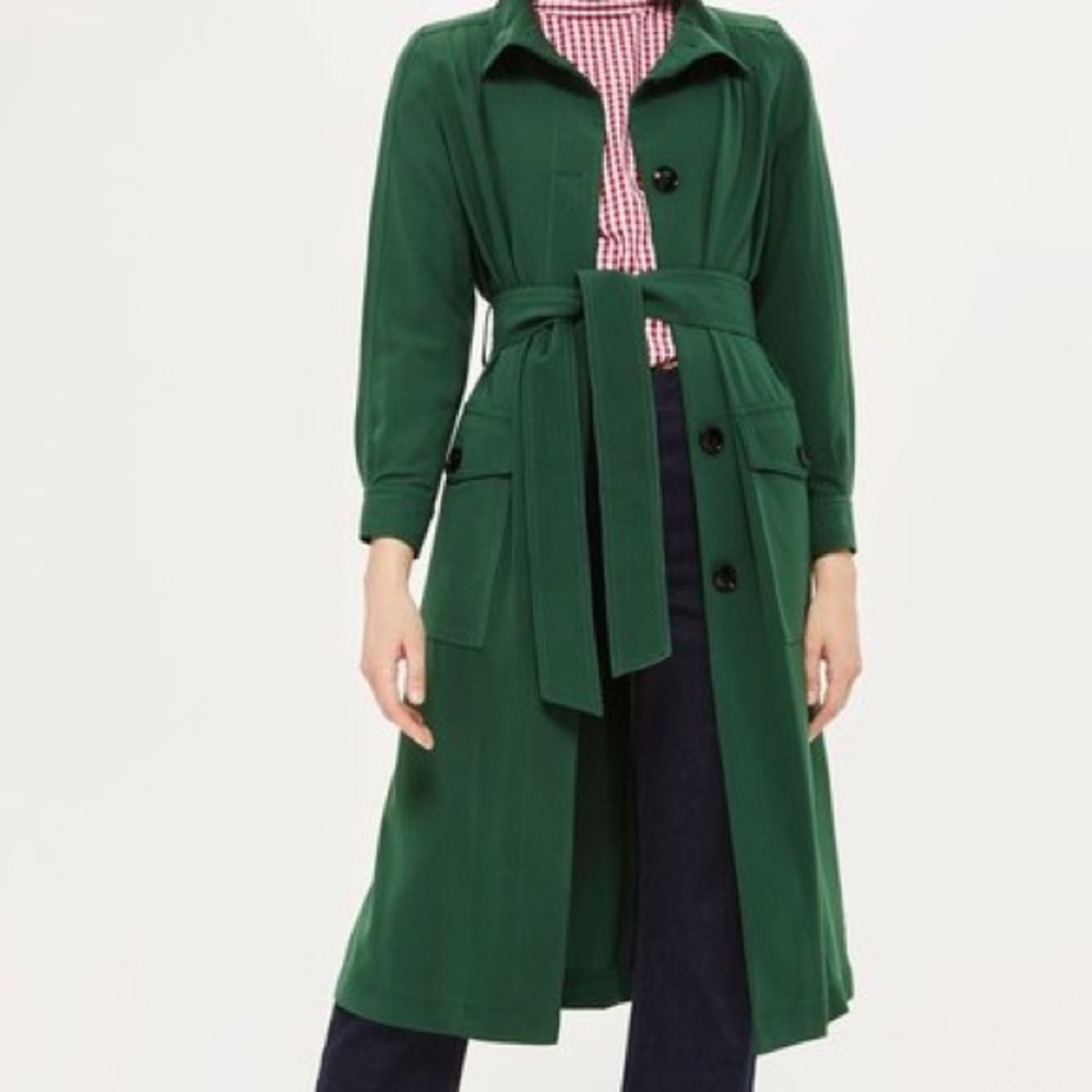 Topshop Long  trench
